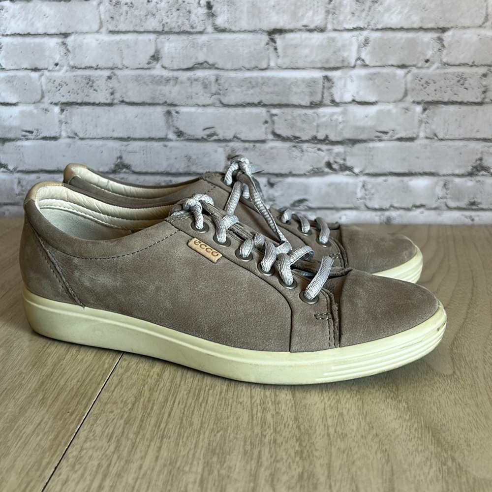 Ecco Sneakers Suede Gray
